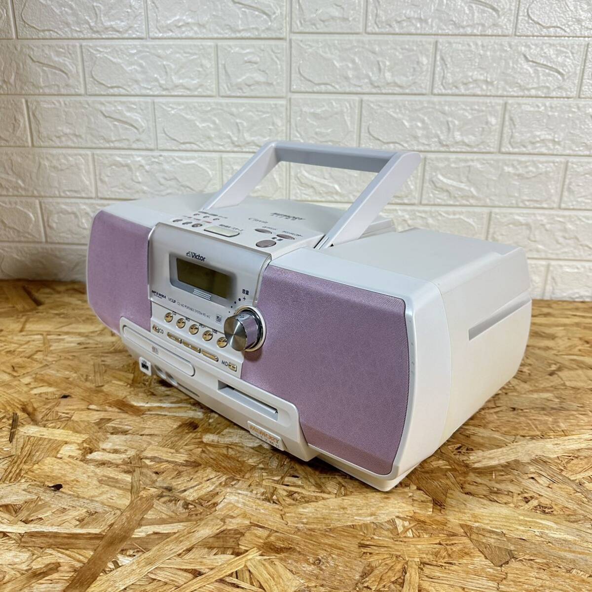 美品】Victor Memory Clavia CD-MD ビクター メモリーポータブル 美品】Victor Memory Clavia CD-MD ビクター メモリーポータブル