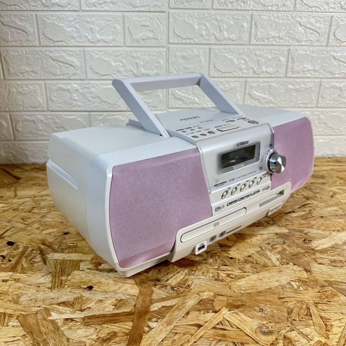 美品】Victor Memory Clavia CD-MD ビクター メモリーポータブル 美品】Victor Memory Clavia CD-MD ビクター メモリーポータブル