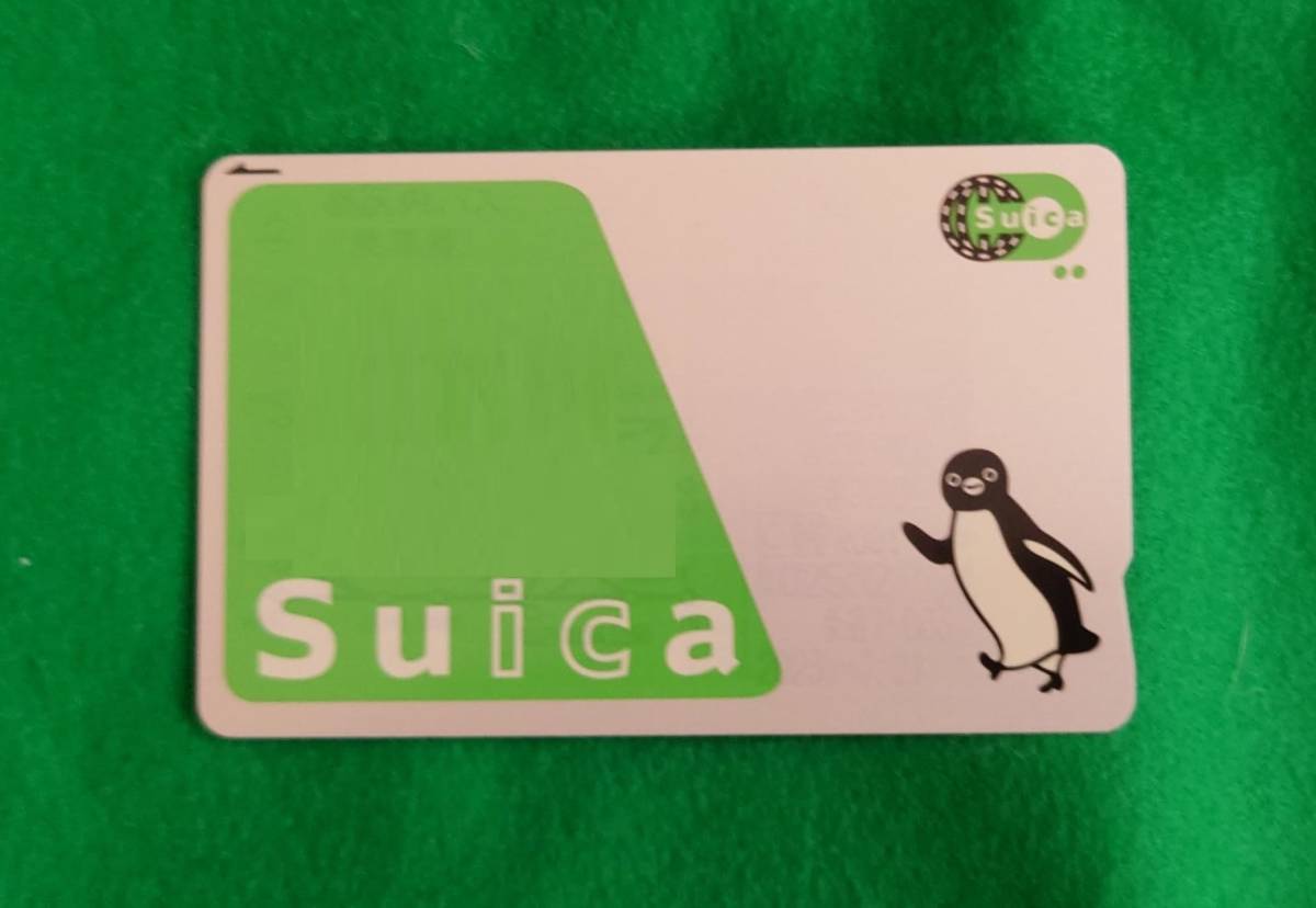 送料込 スイカカード Suica 無記名 チャージ無の画像1