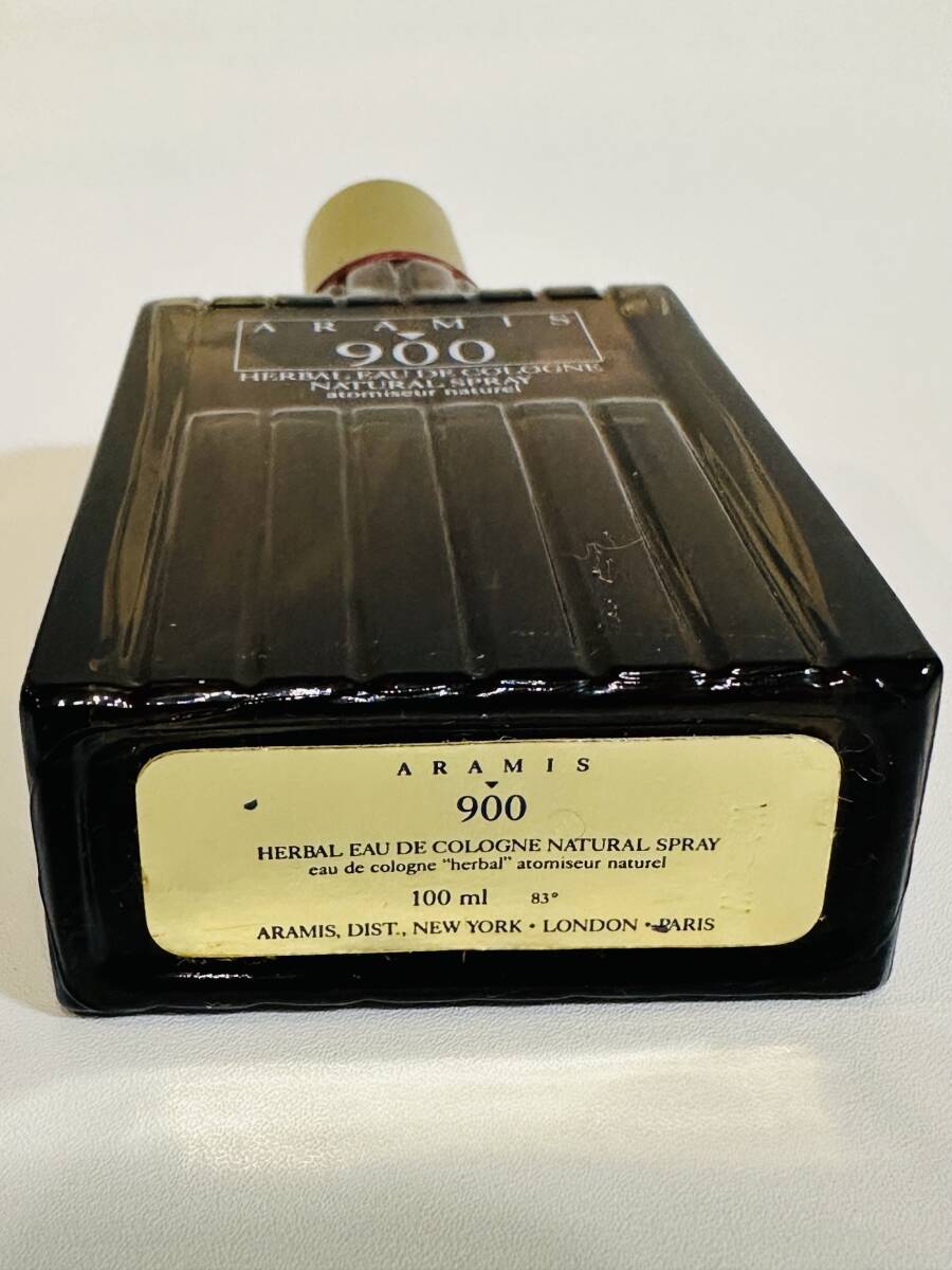 「ARAMIS 900」ハーバルオーデコロン　100ml、残量約80％〜90％、現状品_画像5