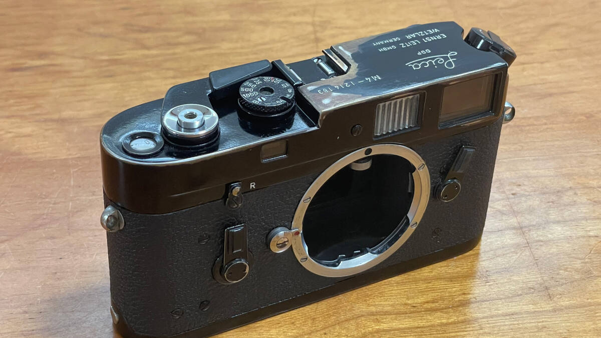 Leica ライカ M4 黒後塗り【ジャンク】_画像7