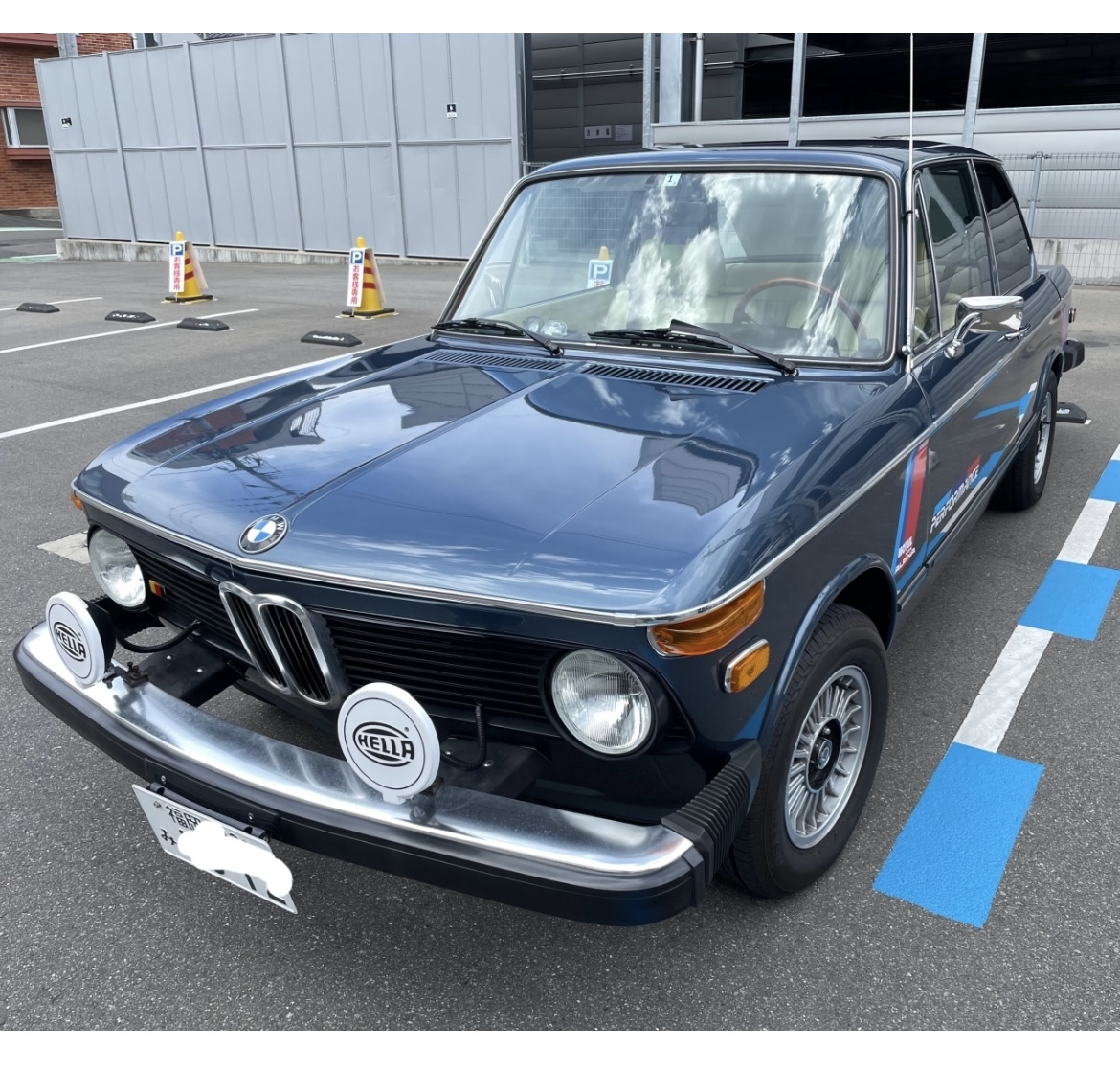 金額交渉ok 福岡発　BMW2002 AT オートマティック　パワーステアリング装備_画像1