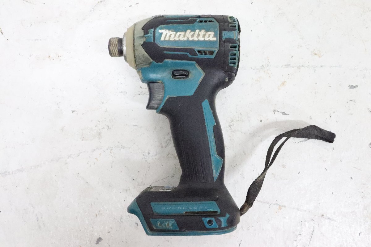 ■動作確認済■ makita マキタ 充電式 インパクト ドライバ TD170DRGX 18v バッテリー 電動工具_画像2