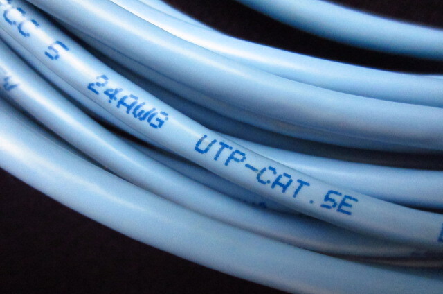  б/у товар TOKYOFUJI UTP- CAT5E LAN кабель 10.2m( незначительный синий )