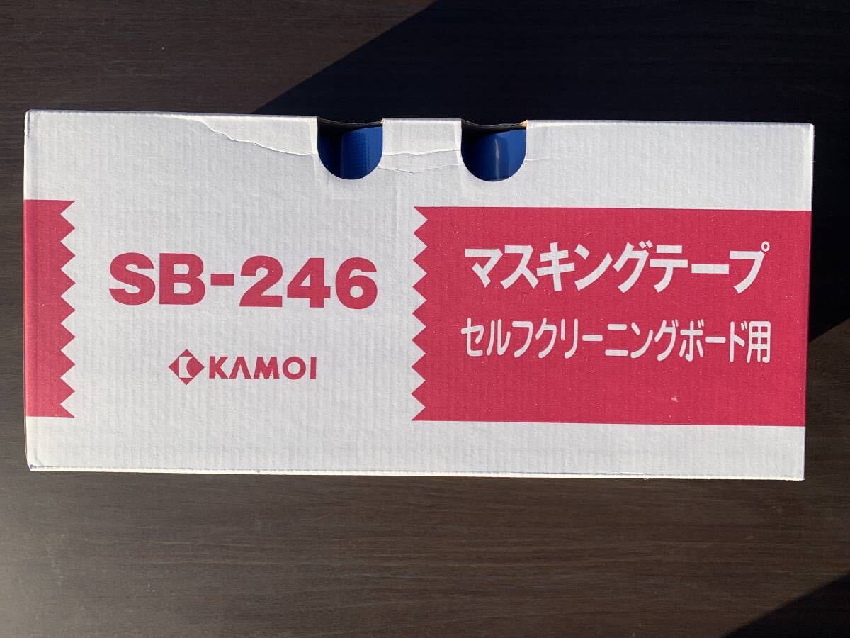 ★カモ井加工紙★ マスキングテープ SB-246 （セルフクリーニングボード用） 18×18 _画像1