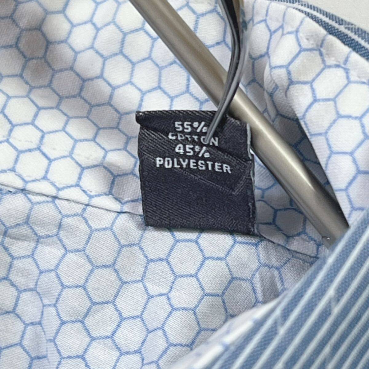 Van Heusen ヴァンヒューゼン　長袖シャツ レギュラーフィット　ストレッチ　サイズM_画像6