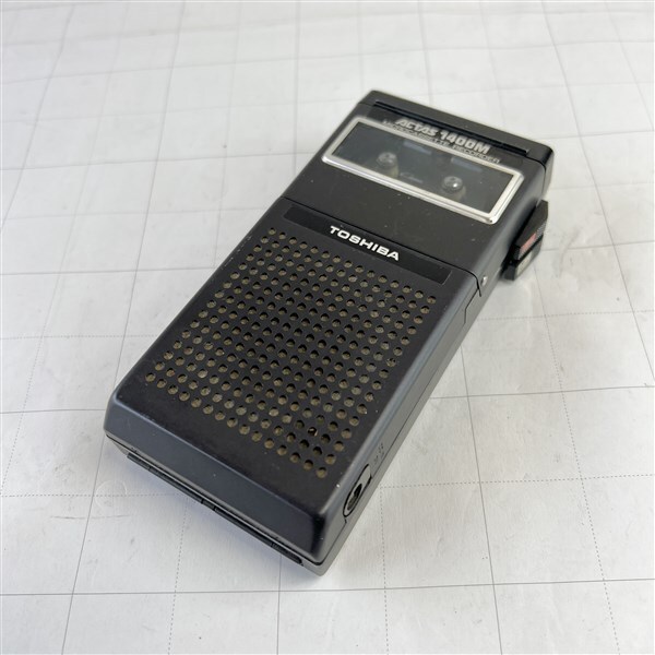 東芝 マイクロカセットレコーダー ACTAS 1400M レア70年代 レトロ 珍品 _画像1