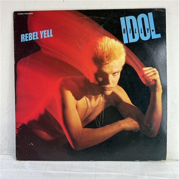 LPレコード Billy Idol ビリー・アイドル 反逆のアイドル Rebel Yell 1983年2nd 国内盤_画像1