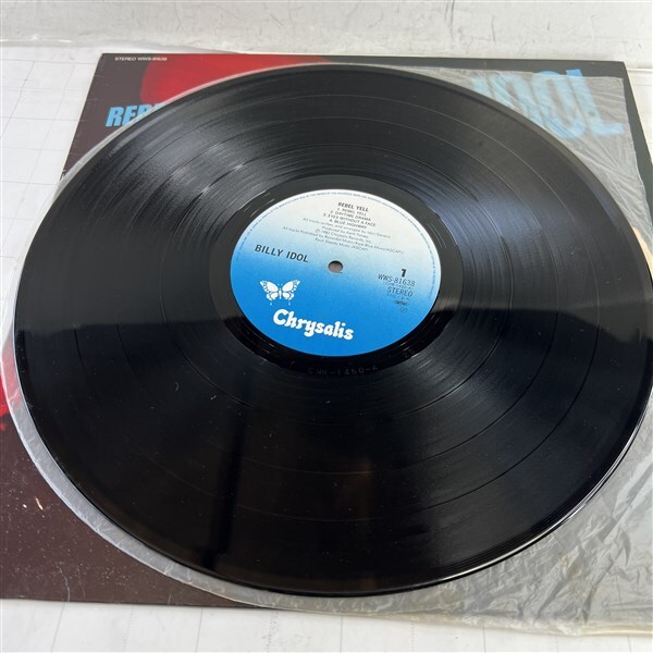 LPレコード Billy Idol ビリー・アイドル 反逆のアイドル Rebel Yell 1983年2nd 国内盤_画像5