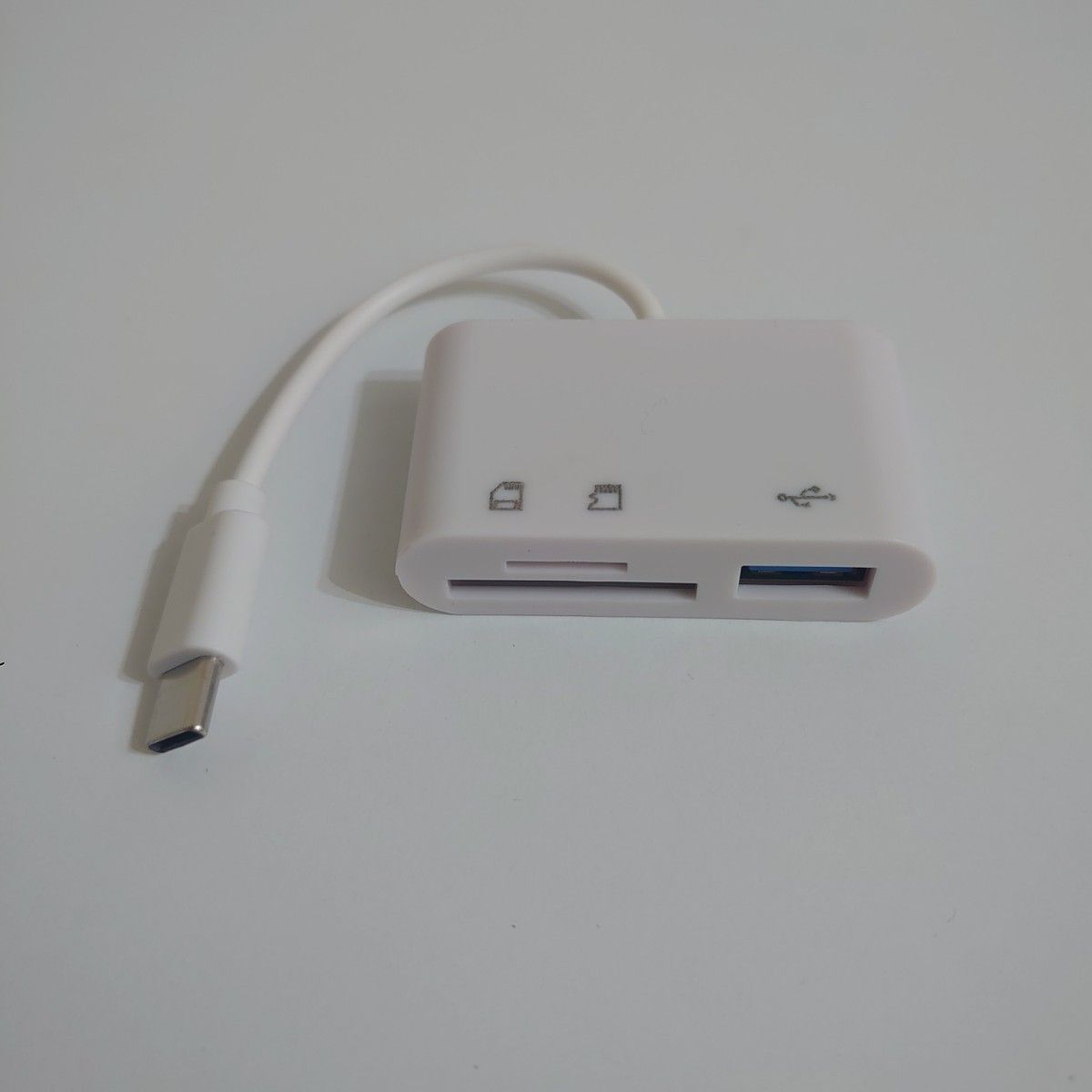 タイプC 3in1 SD カードリーダー USBポート MicroSD