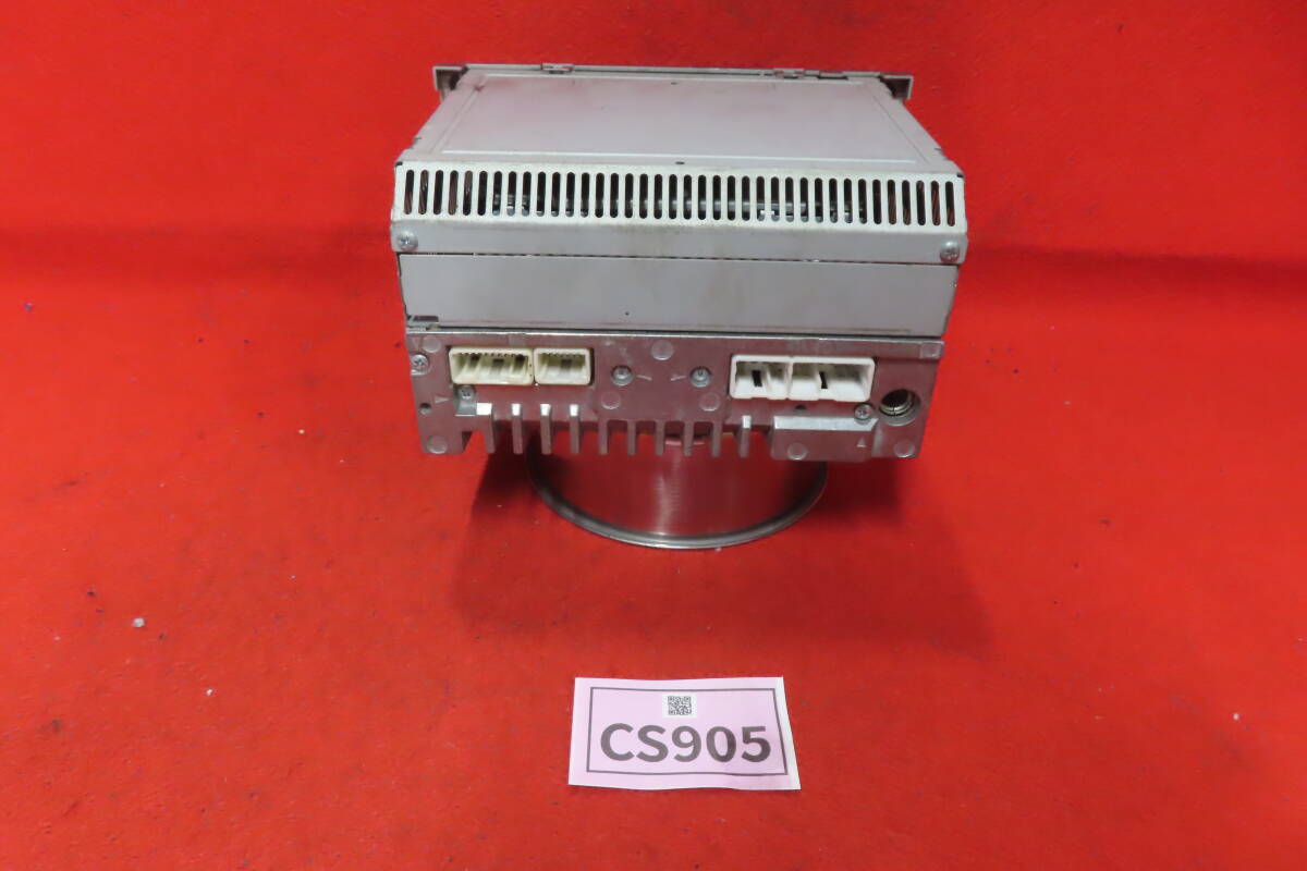 ＊CS905＊動作保証付/トヨタ純正　CP-W55　ヴィッツ　CDプレーヤー　デッキ　カーオーディオ　ワイド2DIN　本体のみ_画像5