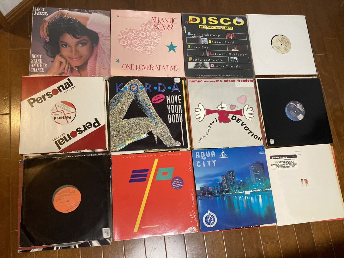 まとめ売り　DISCO / ダンスクラシック / HOUSE/ディスコダブ / HIPHOP / R&B 12inch レコード　約150枚 名盤 現場使用盤　DJプレイ盤_画像4