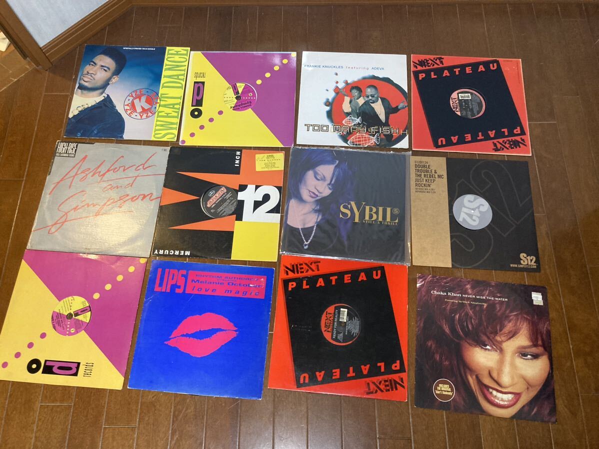 まとめ売り　DISCO / ダンスクラシック / HOUSE/ディスコダブ / HIPHOP / R&B 12inch レコード　約150枚 名盤 現場使用盤　DJプレイ盤_画像1