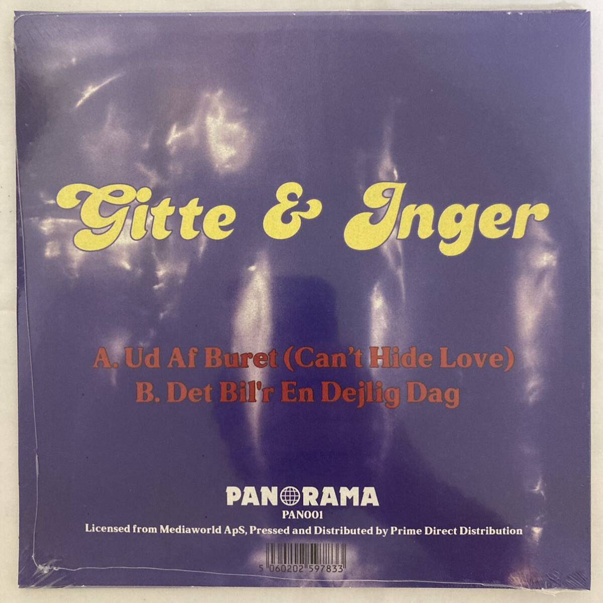 GITTE & INGER / Ud Af Buret (Can't Hide Love)_画像2