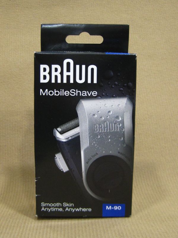 M1-804■即決 未開封品 箱難有 BRAUN ブラウン モバイルシェーブ M-90_画像1