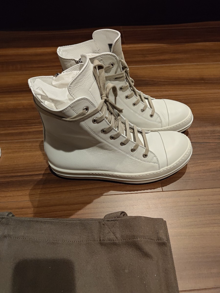 rickowens sneakers ramones リックオウエンス スニーカーズ ラモーンズ ジオバス 40.5