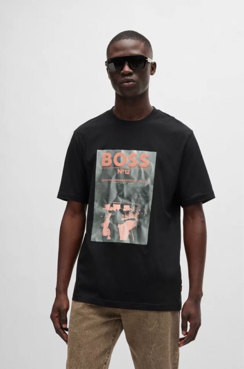 HUGO BOSS 未使用　メンズ　tシャツ XL (定価¥14,300)
