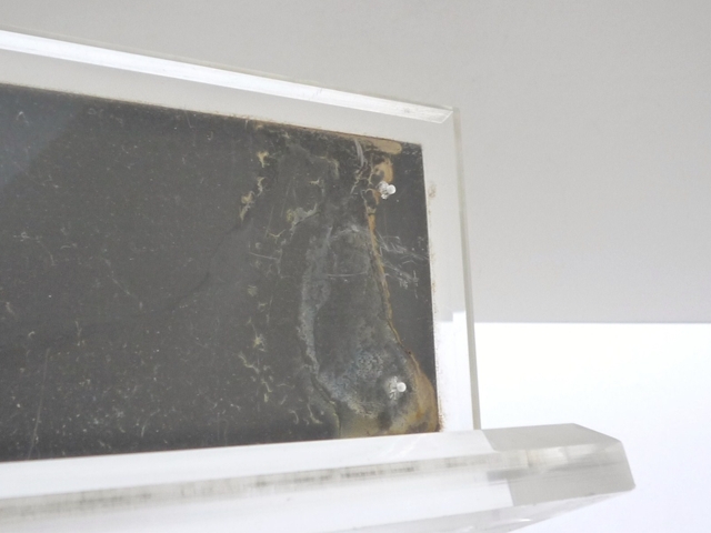 60’s ビンテージ F.W.FERNHOLTZ ネームスタンド ホルダー プラスチック製 プレート オフィス インテリア デスクに アメリカ雑貨の画像8