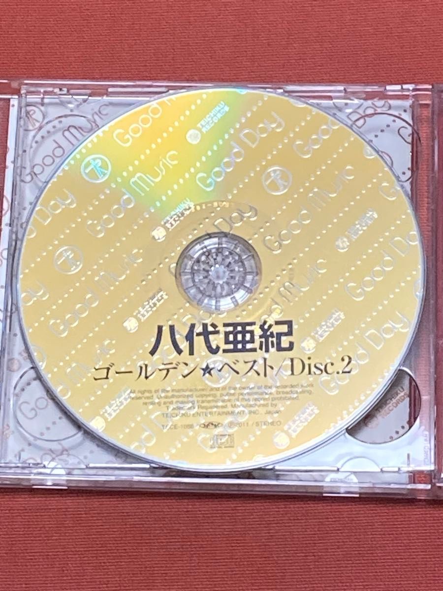 八代亜紀ゴールデン★ベスト　2cd