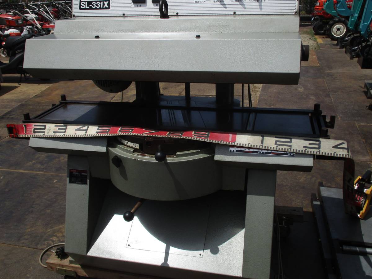 リョービ 超仕上カンナ盤 SL-331X 最大加工巾250mm 三相200V リョービ 超仕上カンナ盤 SL-331X 最大加工巾250mm 三相200V