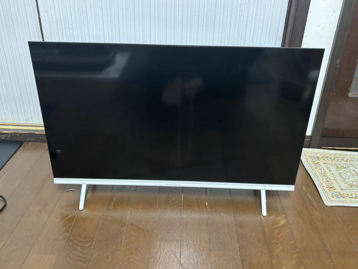 15000円スタート ニトリ独占販売モデル SINOTEC 32型 チューナーレス液晶テレビ 32S2WH (ホワイト)_画像2