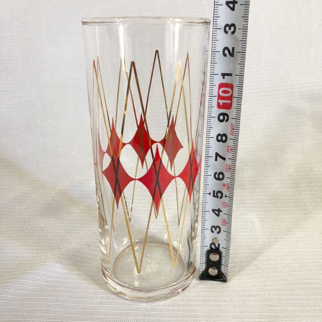 Sasaki Glass ガラスコップ 昭和レトロ グラス の画像9