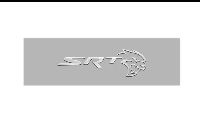ヘルキャット SRT デカール ステッカー 車内用 / Dodge ダッジ チャレンジャー RT SRT / メタルステッカー 5枚１組で！の画像5