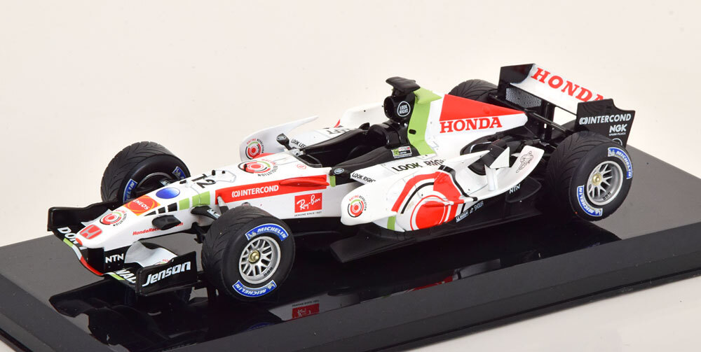 【5月末まで】 Premium Collectibles 1/24 ホンダ レーシング #12 J.バトン RA106 2006 ビッグスケール F1 コレクション デアゴスティーニの画像1