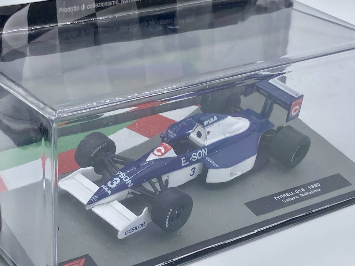 Altaya 1/43 ティレル Tyrrell 018 #3 中嶋悟 1990 シュリンク包装未開封品 アルタヤの画像2