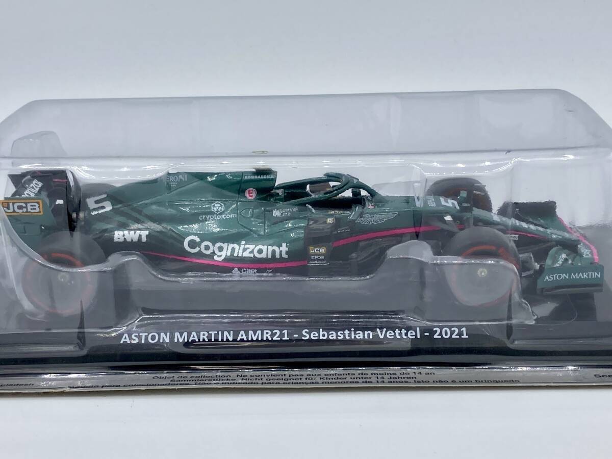 【5月末まで】 Premium Collectibles 1/24 アストンマーティン AMR21 #5 S.ベッテル ビッグスケール F1 コレクション デアゴスティーニ_画像2