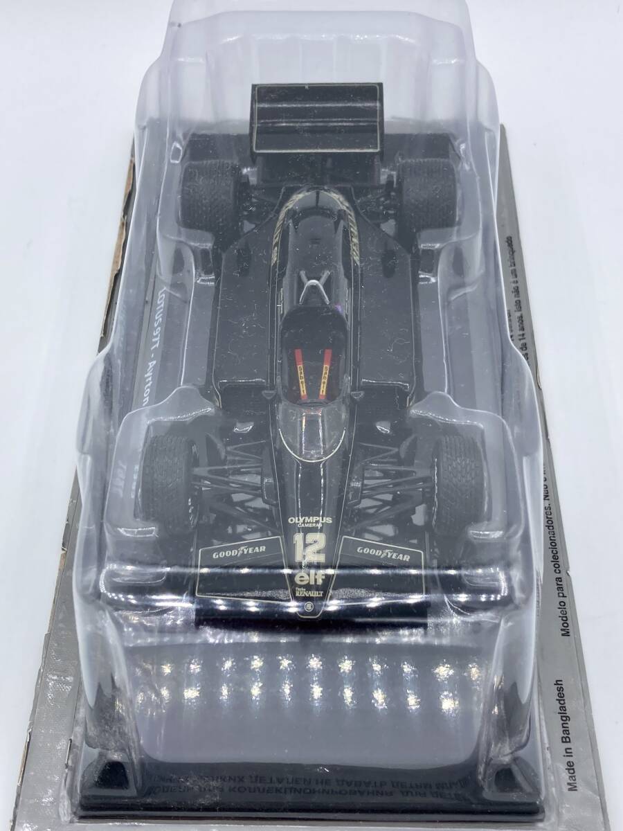 【訳あり】 Premium Collectibles 1/24 ロータス 97T #12 A.セナ ルノー LOTUS RENAULT ビッグスケール F1 コレクション デアゴスティーニの画像5