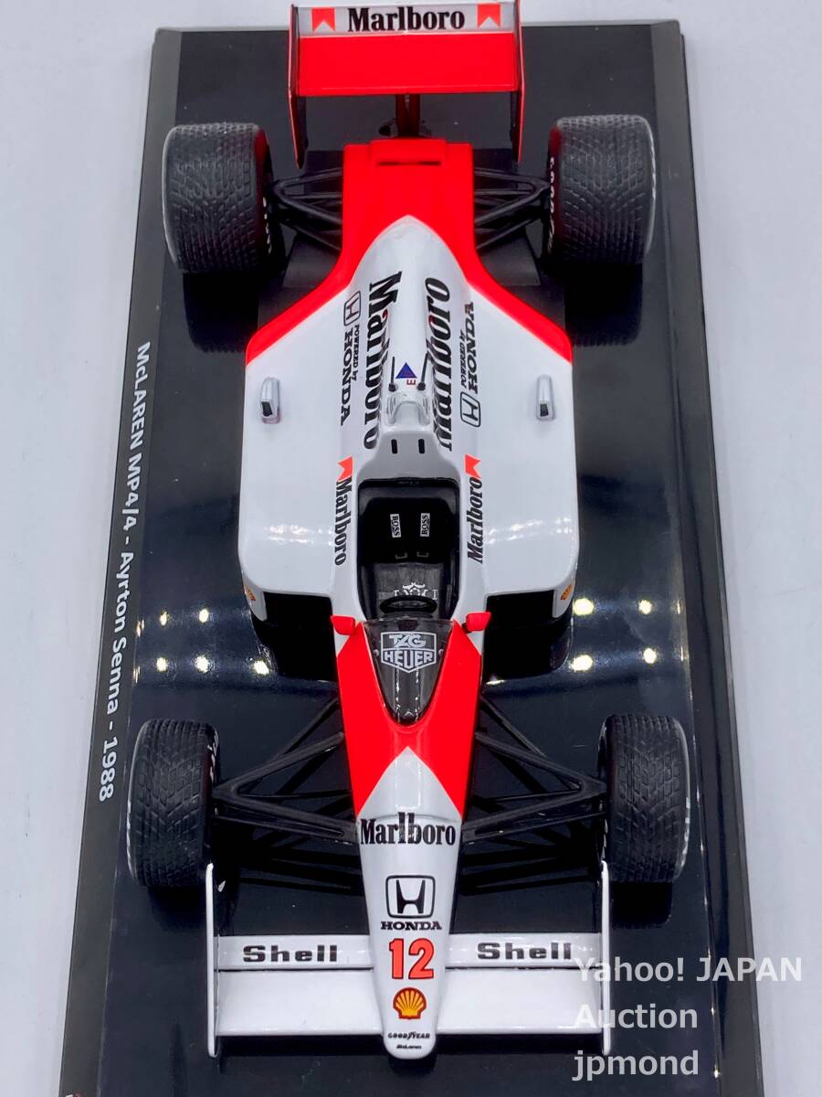 DeAGOSTINI 1/24 マクラーレン ホンダ MP4/4 #12 A.セナ McLAREN HONDA Marlboro加工 ビッグスケール F1 コレクション デアゴスティーニ_画像7