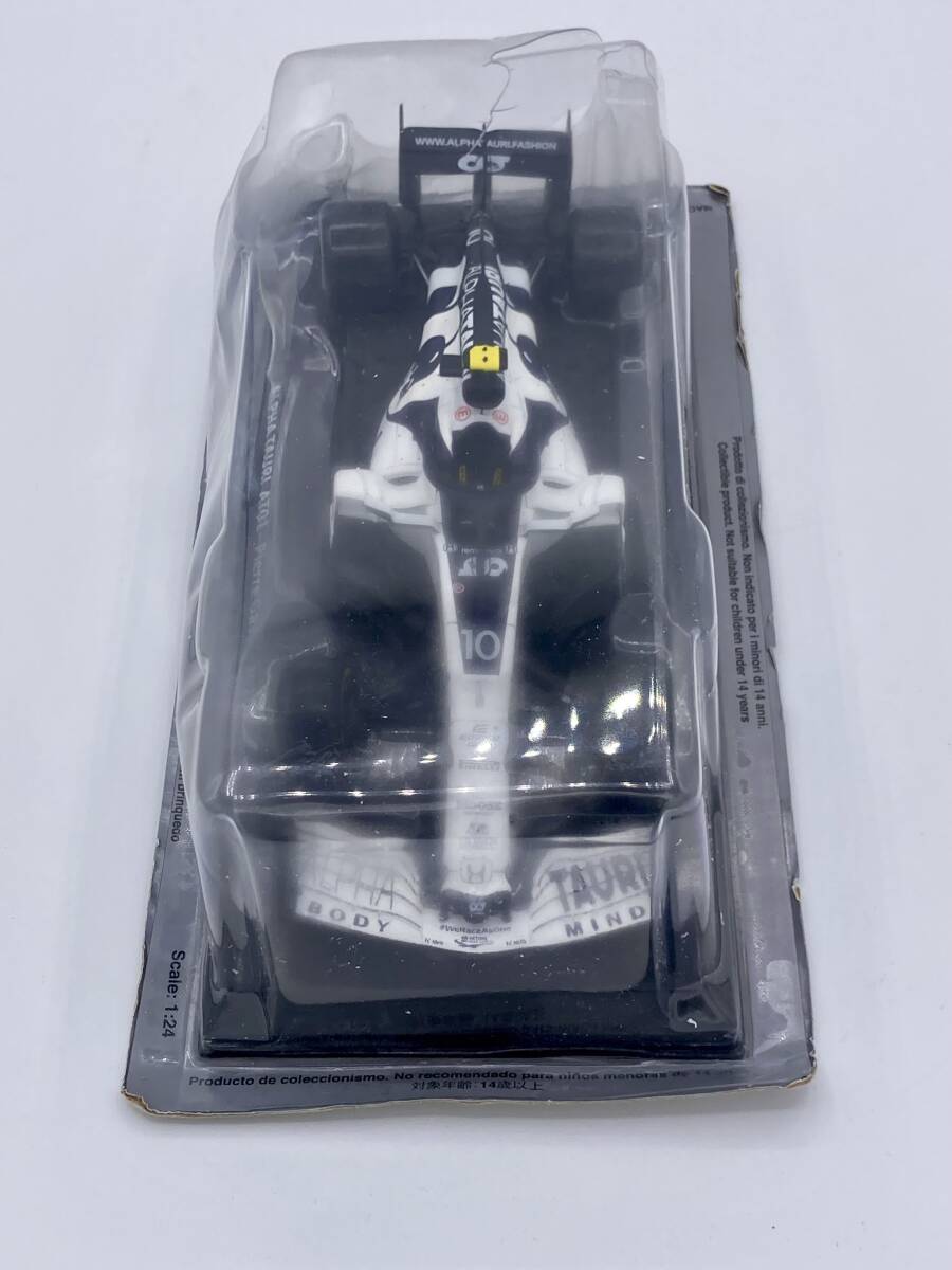 【訳あり】 Premium Collectibles 1/24 アルファタウリ ホンダ AT01 #10 P.ガスリー ビッグスケール F1 コレクション デアゴスティーニ_画像2