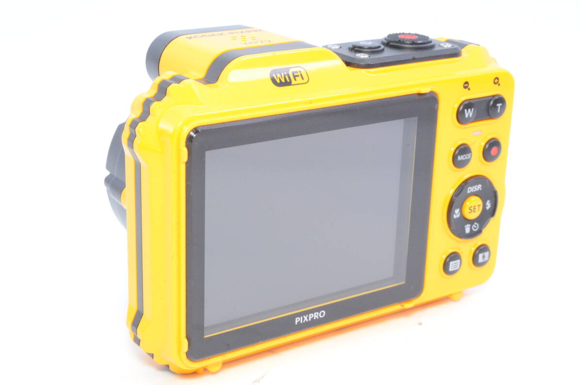 【極美品】コダック Kodak PIXPRO WPZ2 コンパクトデジタルカメラ 防水 防塵 耐衝撃 CALSモード イエロー（元箱付き） ＃P0612405048Y_画像3