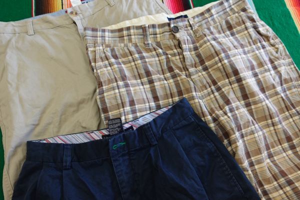 PT-SHPT14 トミーヒルフィガー TOMMY HIGER チャップス ノータックショーツ 短パン チノパン￥1～US古着卸大量セット業者まとめ売りの画像3