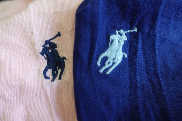 TS-RL28 ラルフ Ralph Lauren ワンポイントTシャツ 無地￥1～US古着卸大量セット業者まとめ売り_画像3