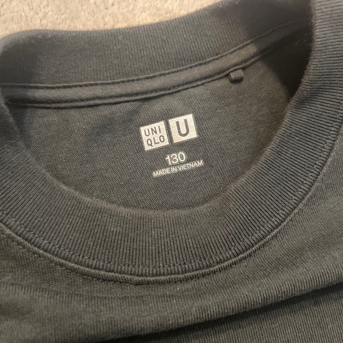 【使用少なめ/美品】UNIQLO U ユニクロ キッズ ロンT  130