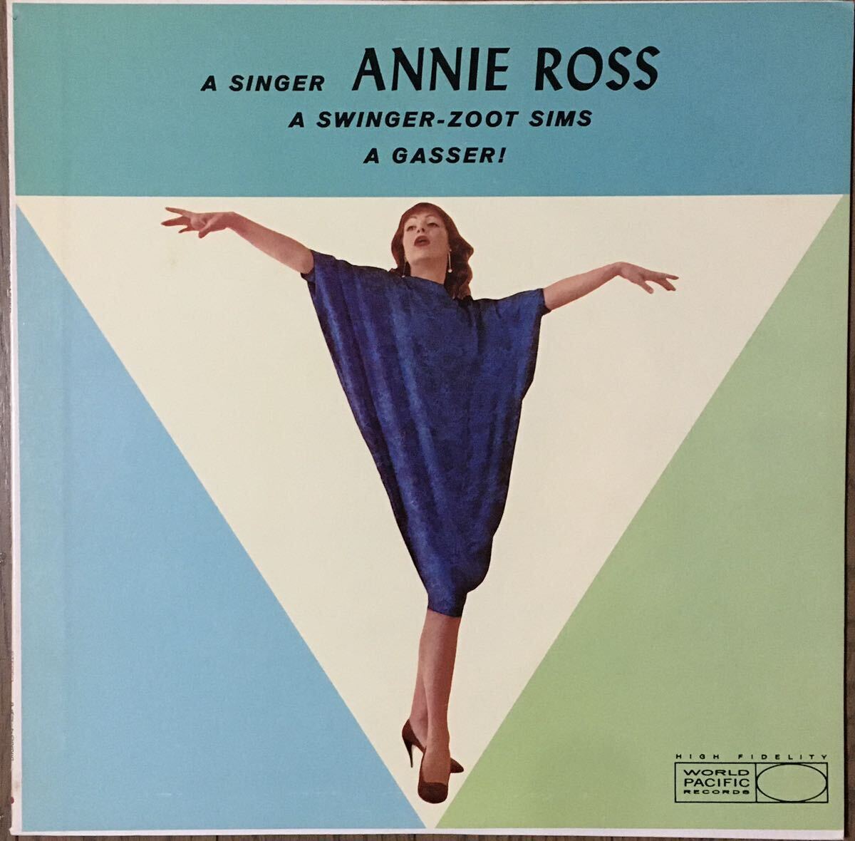 国内盤／ジャズレコード／Annie Ross & Zoot Sims-A Gasser!／アニー・ロス- ズート・シムス_画像1