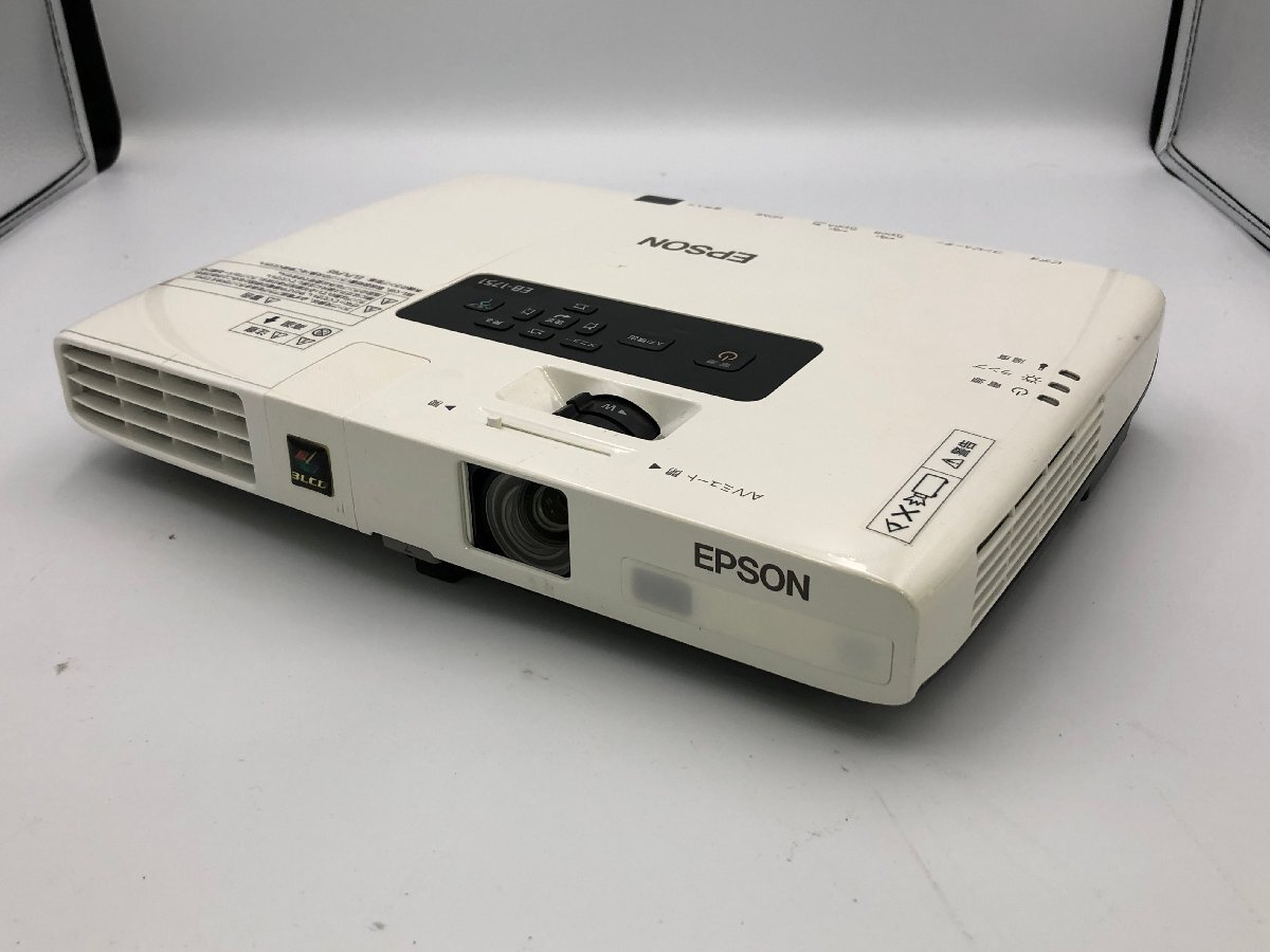[ hard .]EPSON LCD PROJECTOR Home projector EB-1751 H479D/ display place till verification OK/11090-R12