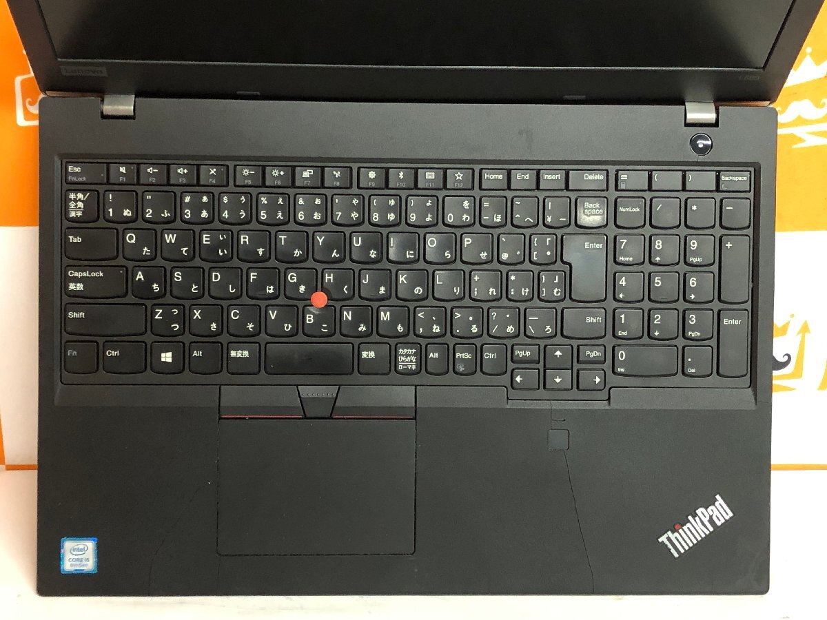 【ハード王】1円～/ノート/Lenovo ThinkPad L580 20LW001JJP/Corei5-8250U/4GB/ストレージ無/11421-D21の画像4