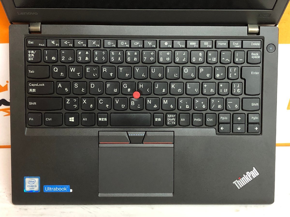 【ハード王】1円～/ノート/Lenovo ThinkPad X260 20F5-A19U00/Corei3-6100U/4GB/ストレージ無/10640-H33の画像4