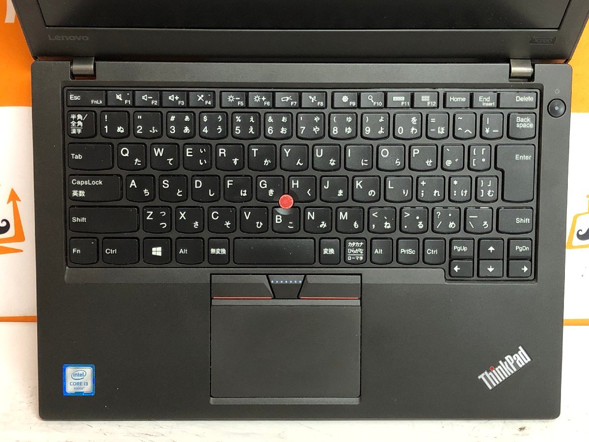 【ハード王】1円～/ノート/Lenovo ThinkPad X260 20F5-A2VX00/Corei3-6006U/4GB/ストレージ無/10638-H33の画像4