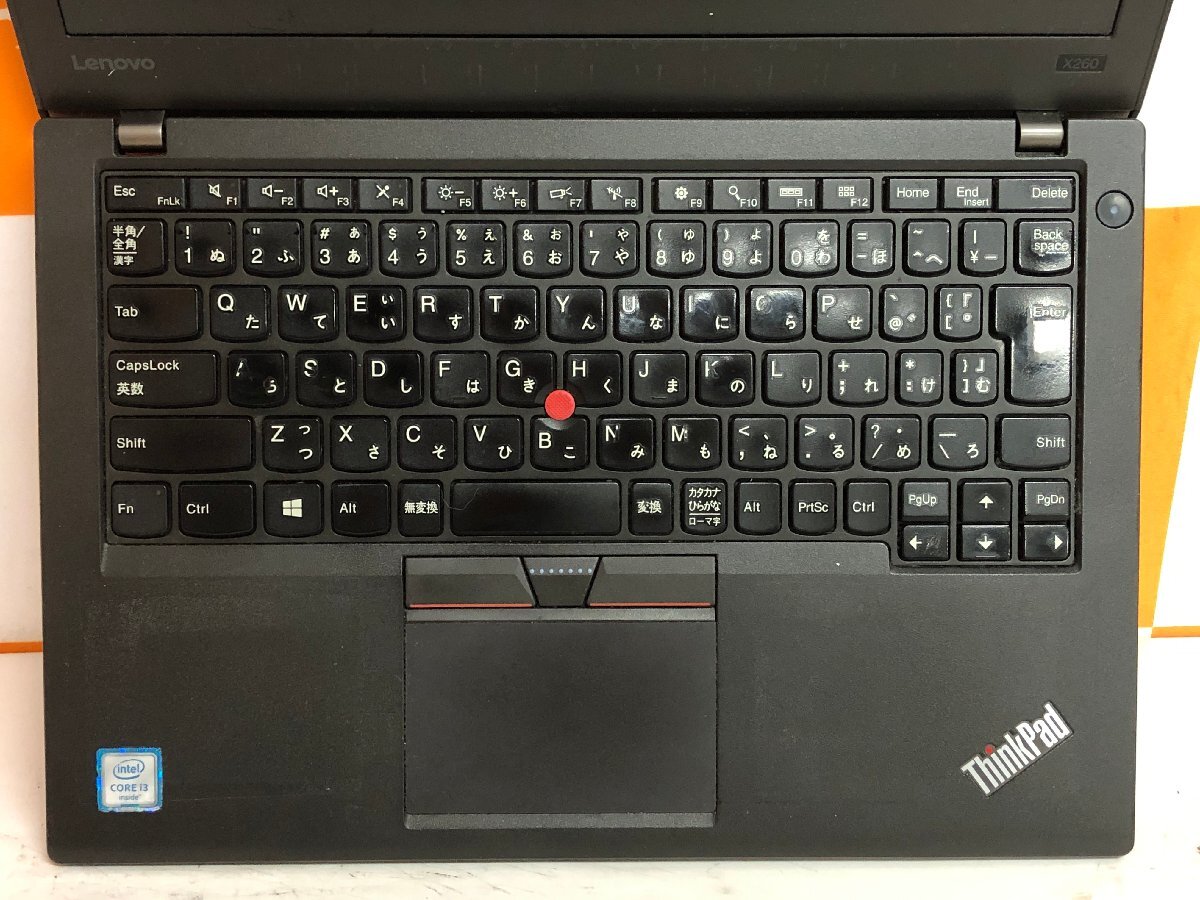 【ハード王】1円～/ノート/Lenovo ThinkPad X260 20F5-A19U00/Corei3-6100U/4GB/ストレージ無/10649-H33の画像5