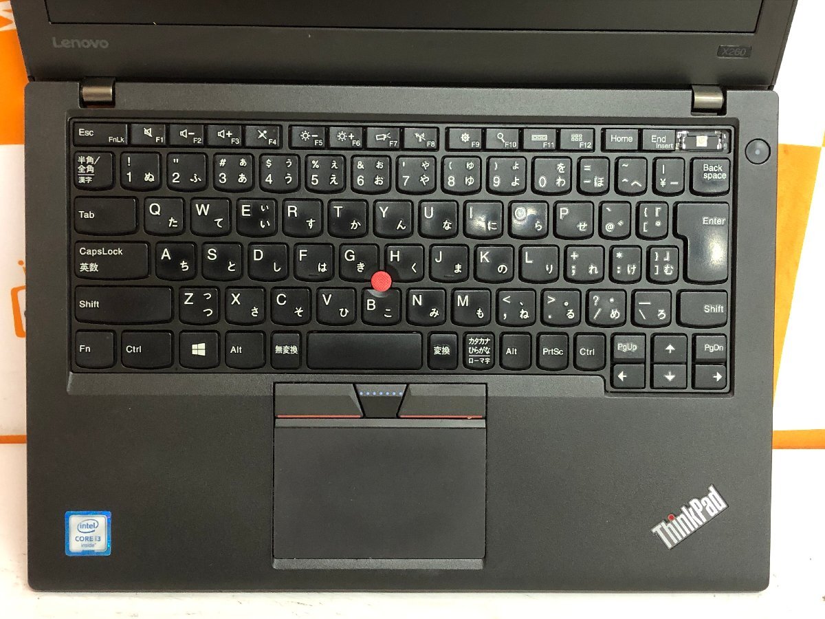 【ハード王】1円～/ノート/Lenovo ThinkPad X260 20F5-A19U00/Corei3-6100U/4GB/ストレージ無/10645-H33の画像4