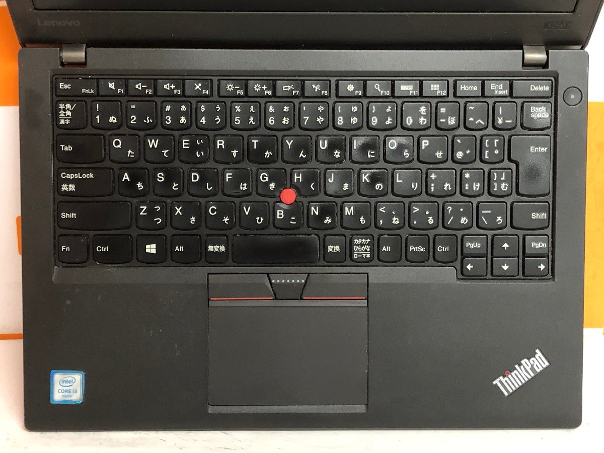 【ハード王】1円～/ノート/Lenovo ThinkPad X260 20F5-A19U00/Corei3-6100U/4GB/ストレージ無/10641-H33の画像4