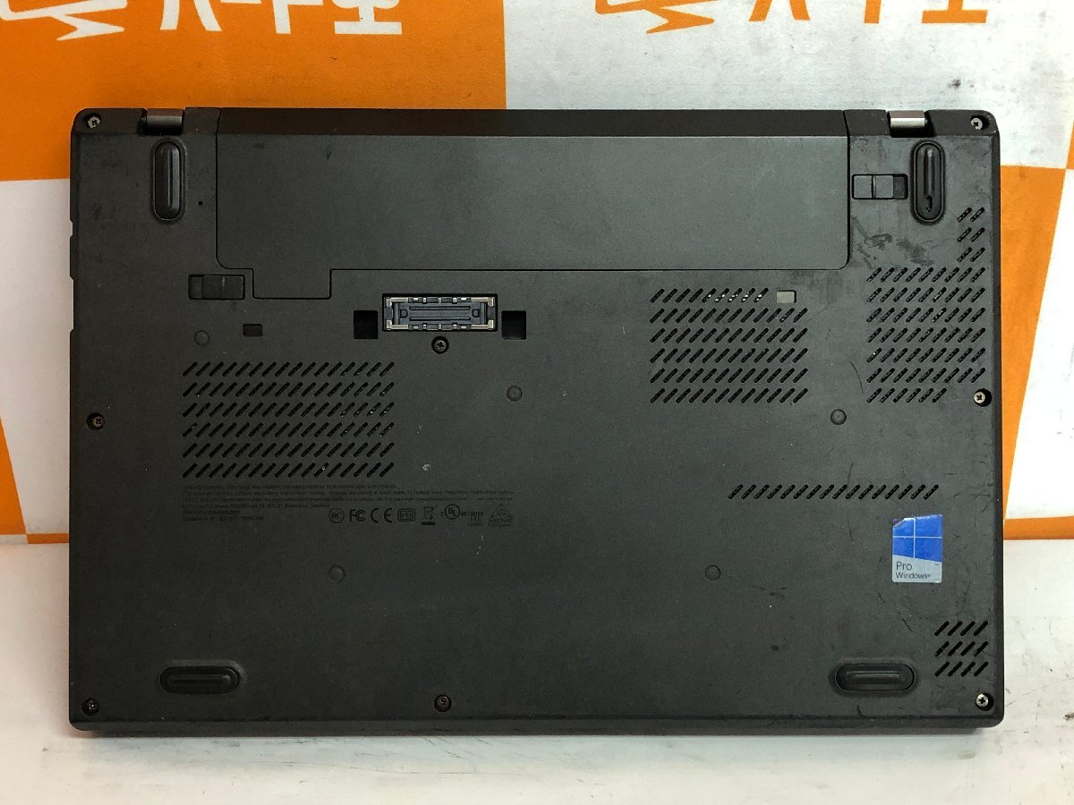 【ハード王】1円～/ノート/Lenovo ThinkPad X260 20F5-A19U00/Corei3-6100U/4GB/ストレージ無/10645-H33の画像7