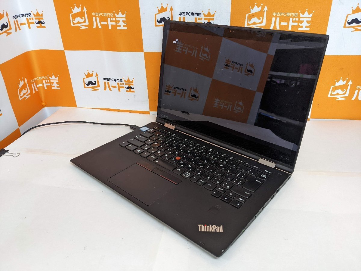 【ハード王】1円～Lenovo ThinkPad X1 Yoga 20JECTO1WW/Corei7-7500U/8GB/ストレージ無/4895-S_画像1