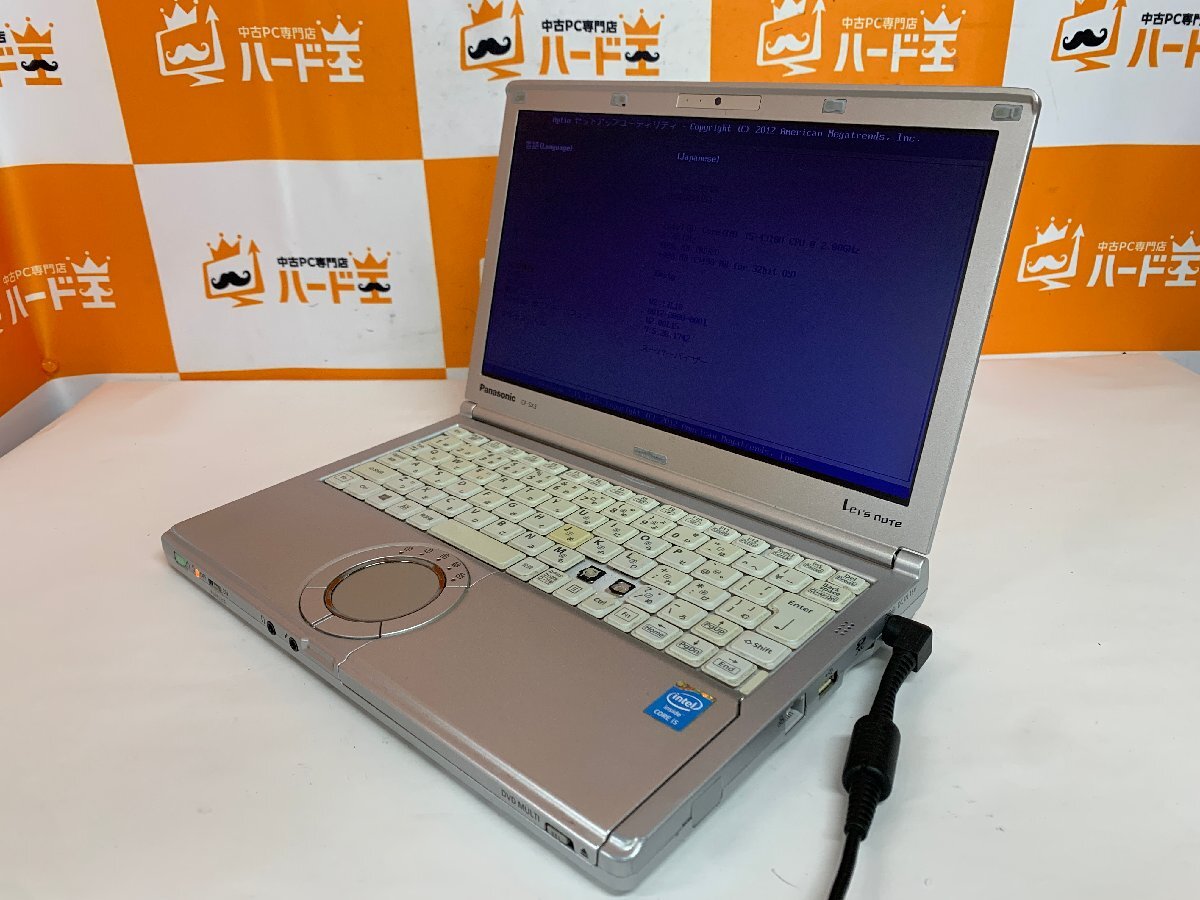 【ハード王】1円～/Panasonic Let’s note CF-SX3EJEPWR/Corei5-4310U/4GB/ストレージ無/7014-S_画像1