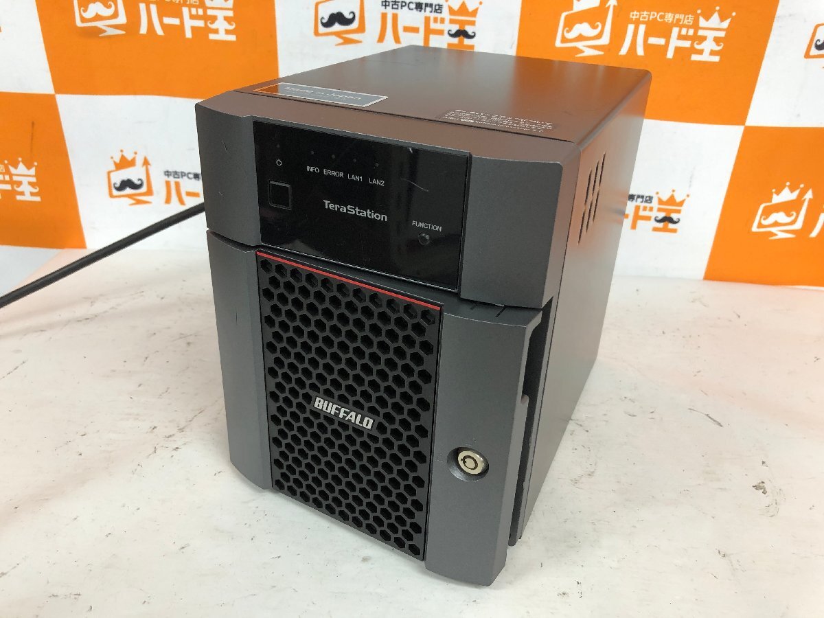 【ハード王】 NAS/BUFFALO TeraStation TS3410DN /通電のみ確認/11489-R22_画像1