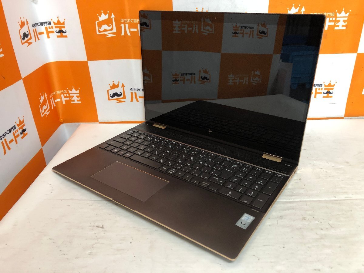 【ハード王】1円～/ノート/HP Spectre x360 Convertible 15-ch012TX/Corei7-8705G/8GB/ストレージ無/10963-D12_画像1